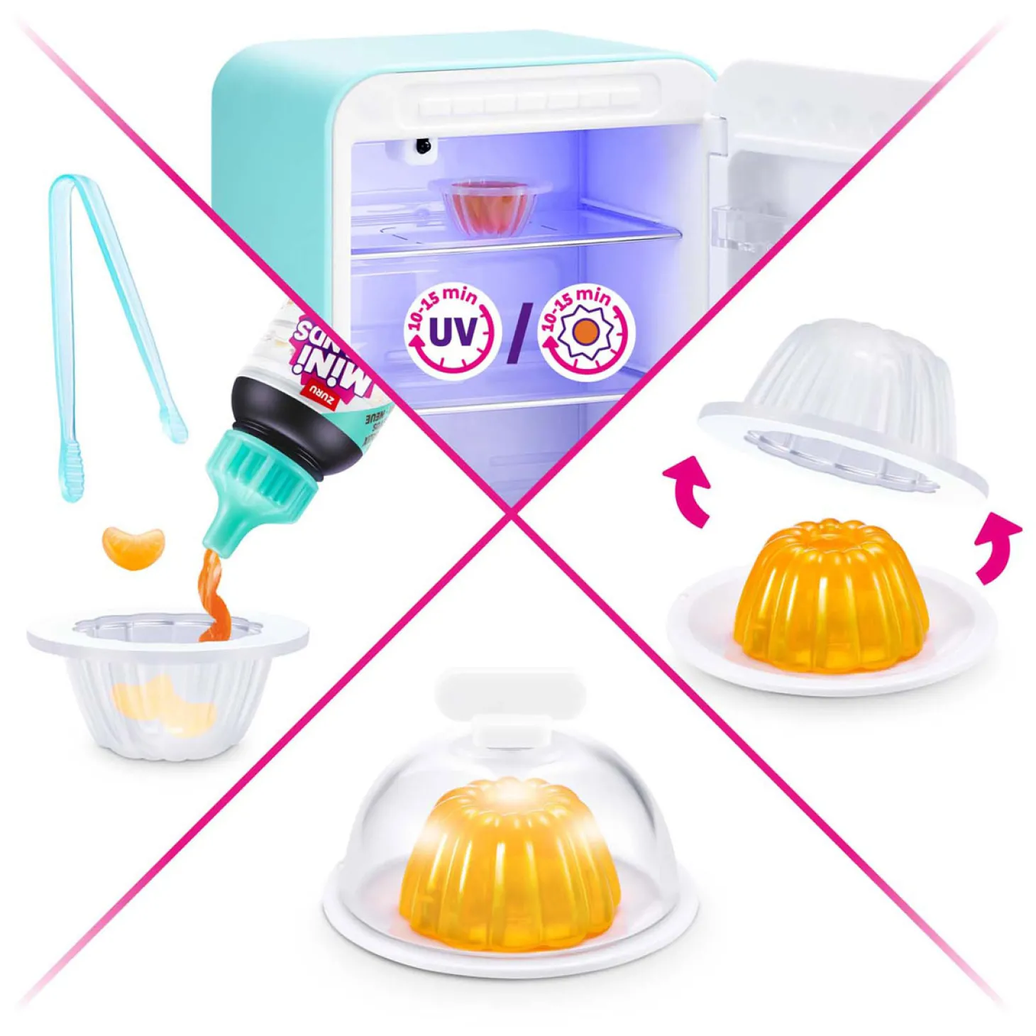 ZURU Mini Brands Fill the Fridge Speelset