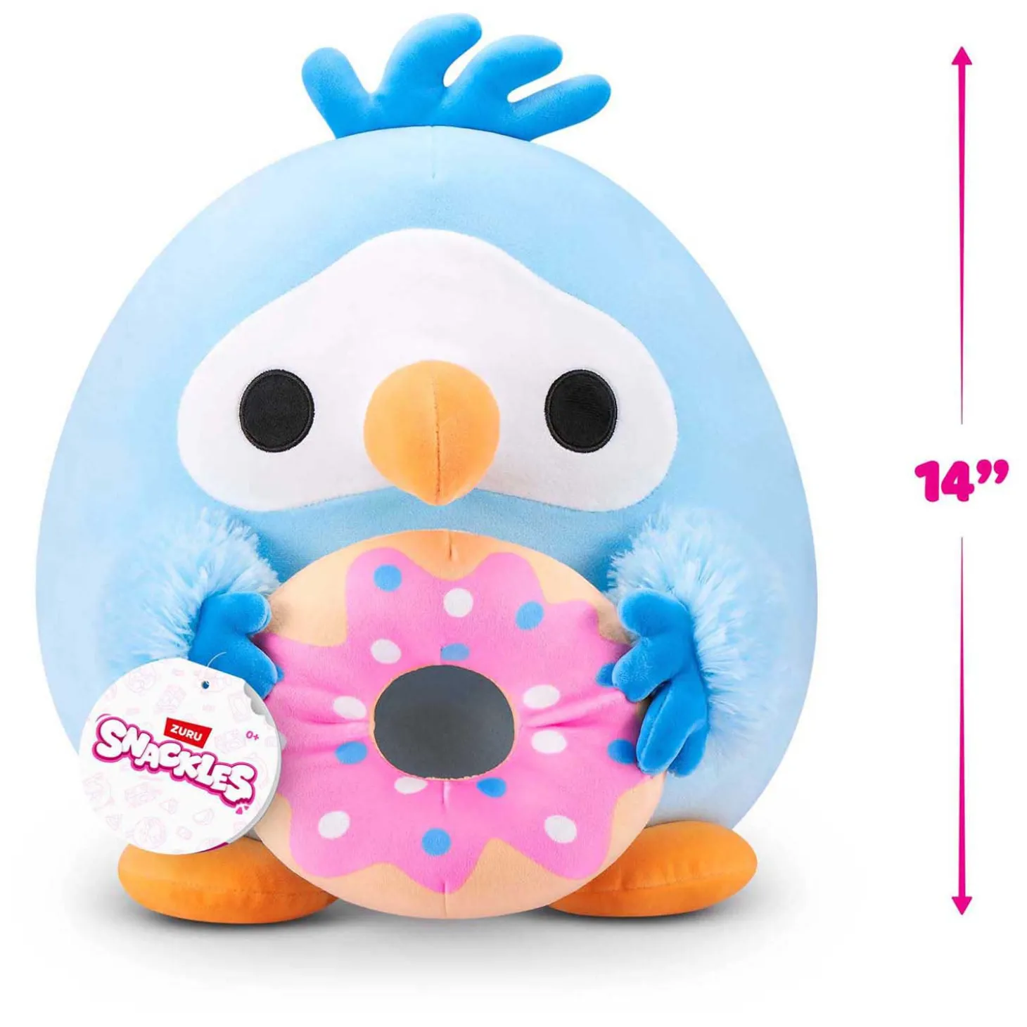 ZURU Snackles Core Daniel Knuffel - 30cm